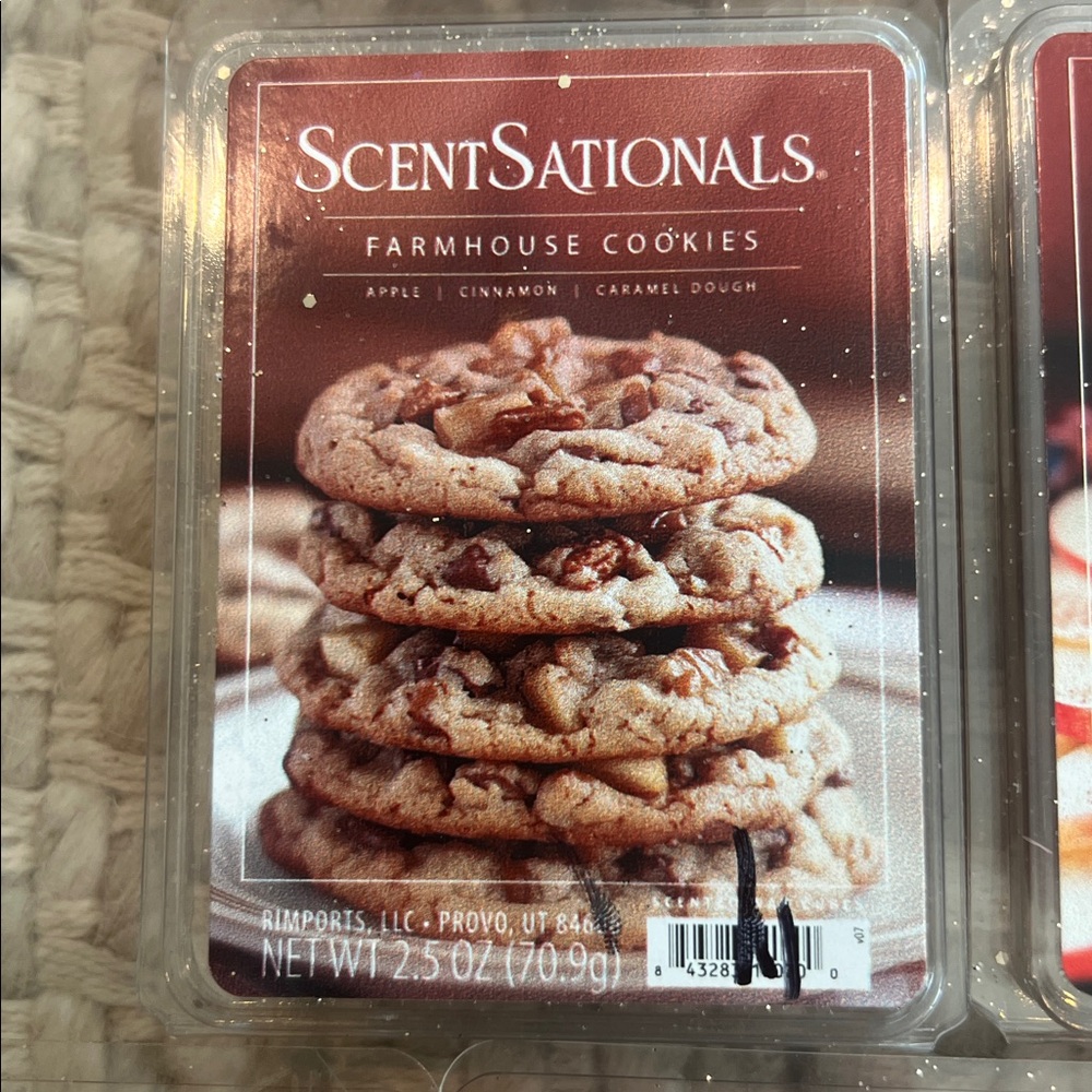 10 New Scentsationals fall wax cubes cinnamon pumpkin cookies fallen leaves - Picture 4 of 9